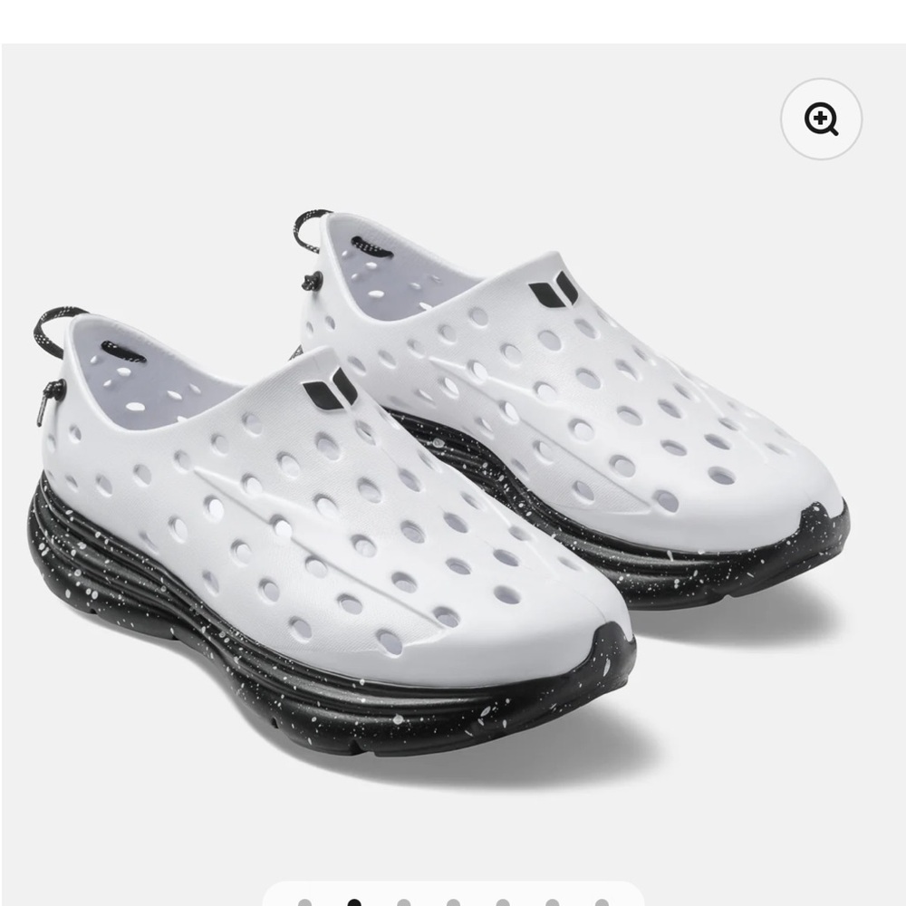 KANE Footwear Revive - White / Black Speckle